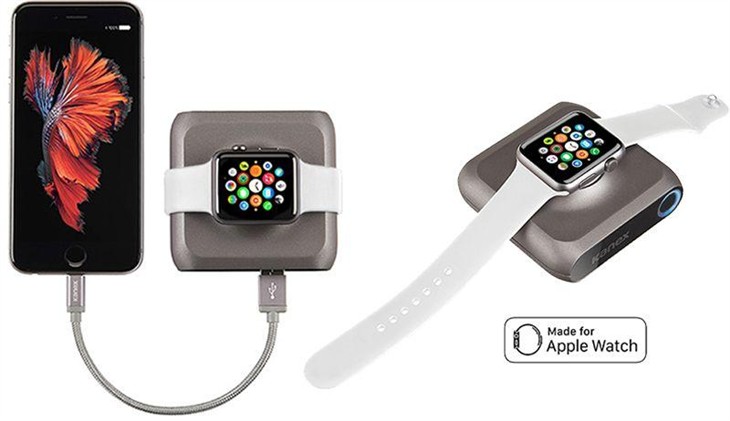 首款MFi认证Apple Watch便携电池 售100刀 