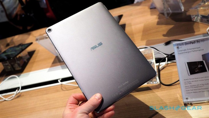 指纹识别Home键 华硕ZenPad 3S 10发布 