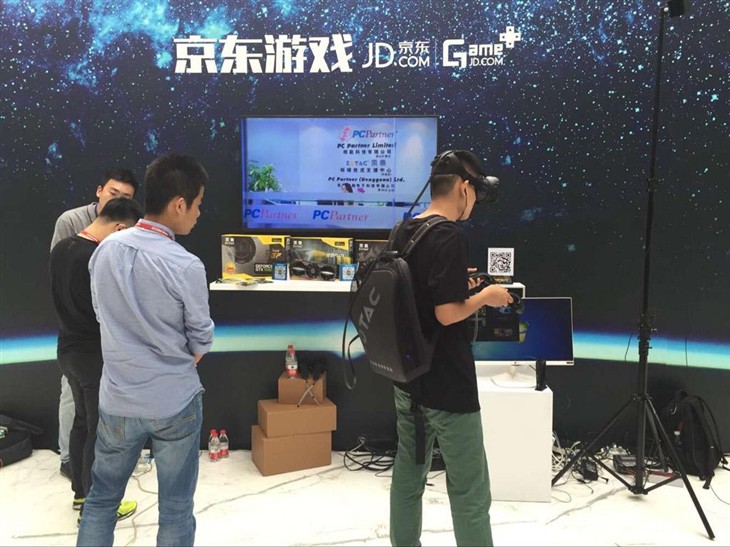 京东VR DAY 索泰移动VR背包大放异彩 