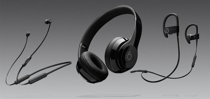 苹果推出配备W1芯片的三款Beats品牌新一代无线耳机 