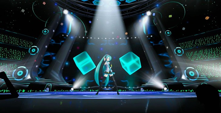 从视频可以知道《初音未来vr演唱会》分为"1st stage","2nd stage","