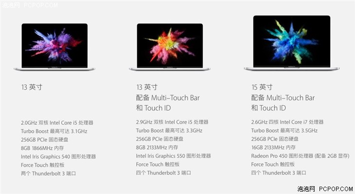 Touch Bar来了 苹果发布新MacBook Pro 