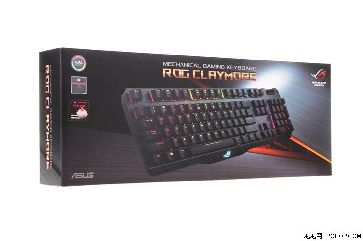 旗舰中的典范ROG CLAYMORE机械键盘评测 