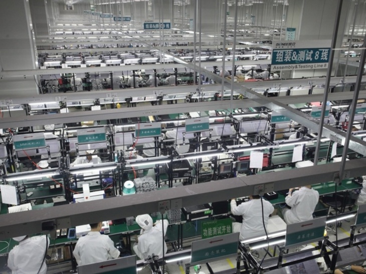 探访金立工业园 24小时自动化生产为供货提供