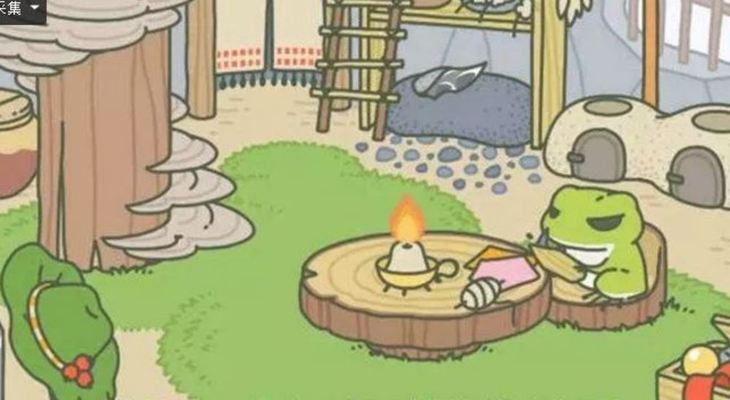 旅行青蛙|我们崽儿出息了 知道用微鲸投影撩妹