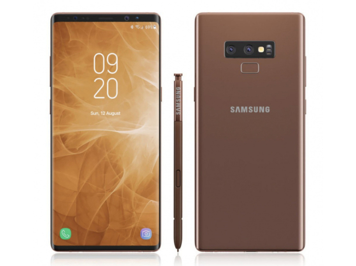 首发5种颜色 三星galaxy note 9配色图片曝光