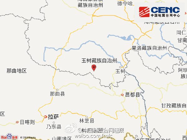 【时讯】:10月17日15时14分青海玉树州杂多县发生6.2级地震图片