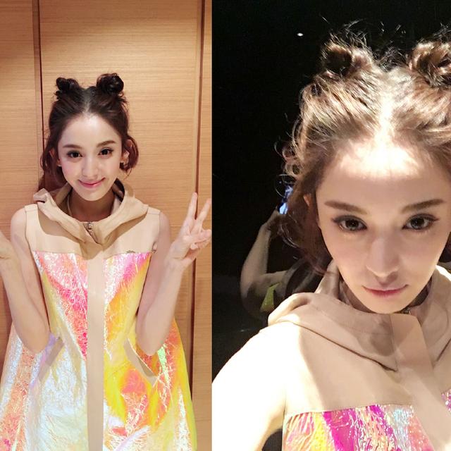 【快报】:古丽娜扎短发造型美成仙!郑爽短发土掉渣!图片