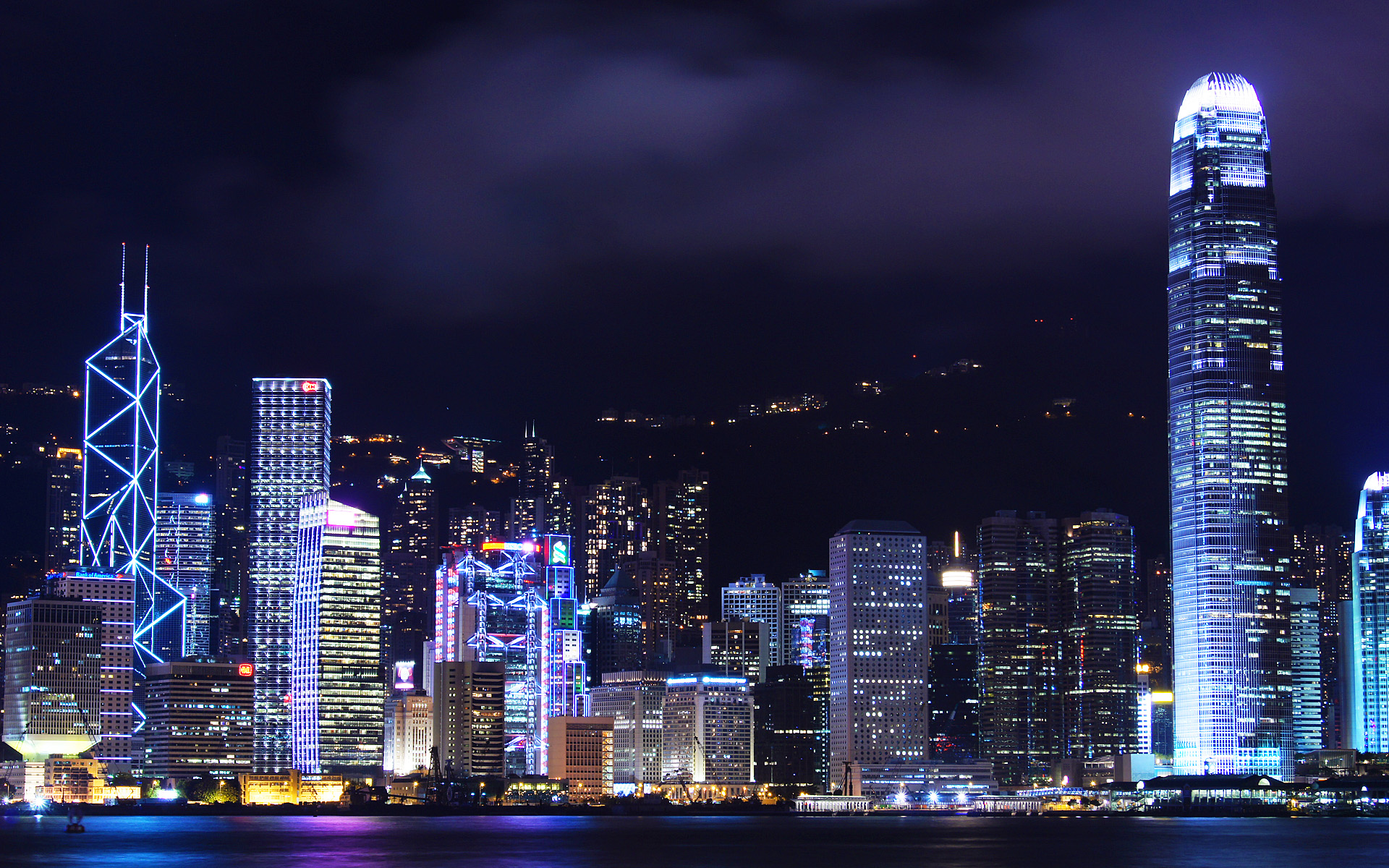 香港夜景高清壁纸大全分享