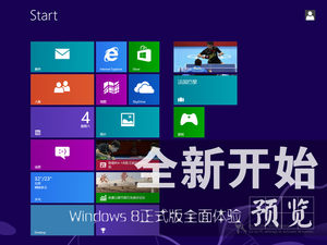 全新开始！ Windows 8正式版抢先体验