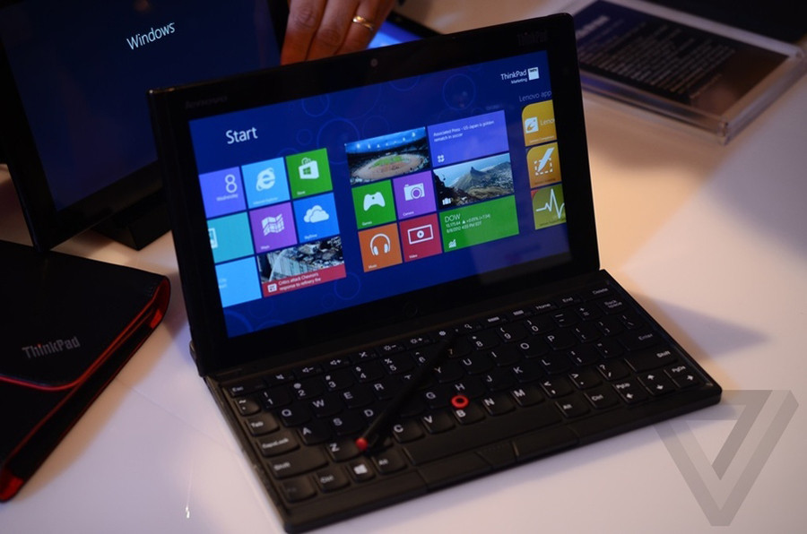 联想win8平板 thinkpad tablet 2试玩