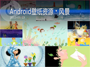 让手机装扮小清新 Android主题壁纸集