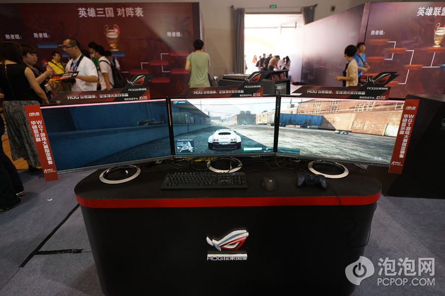 华硕发ROG新品 WGT2013首日现场花絮_PCP