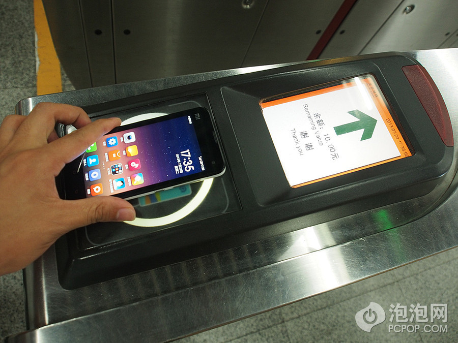 手机刷地铁\/公交 小米2A NFC支付体验