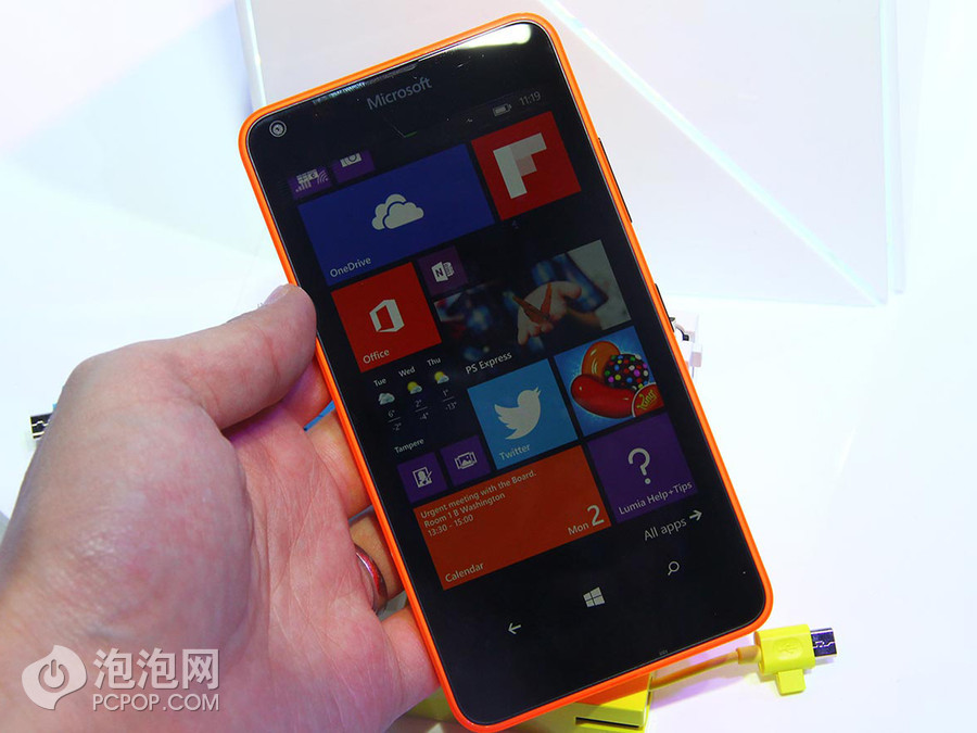 微软WP10系统Lumia640\/640 XL真机实拍 上手