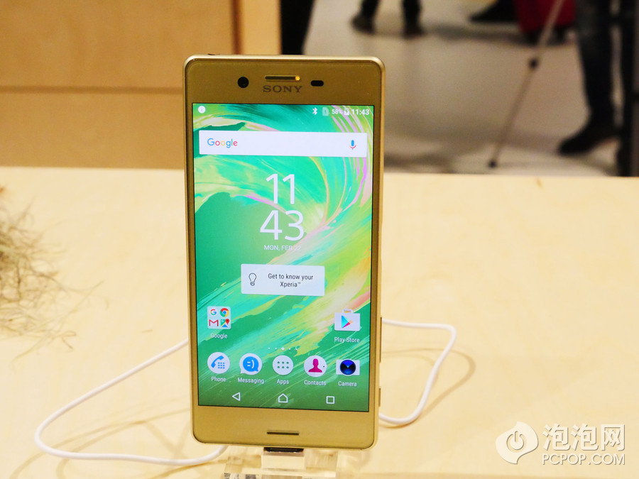 索尼Xperia X\/XA实拍 X正面_PCPOP泡泡网