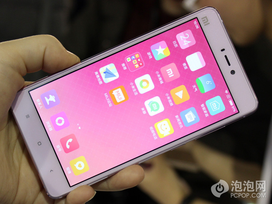 功能设计双升级 小米手机4S淡紫版实拍(12)_P