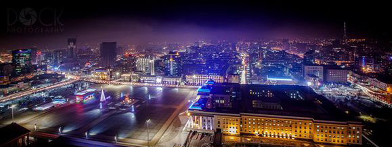 乌兰巴托夜景