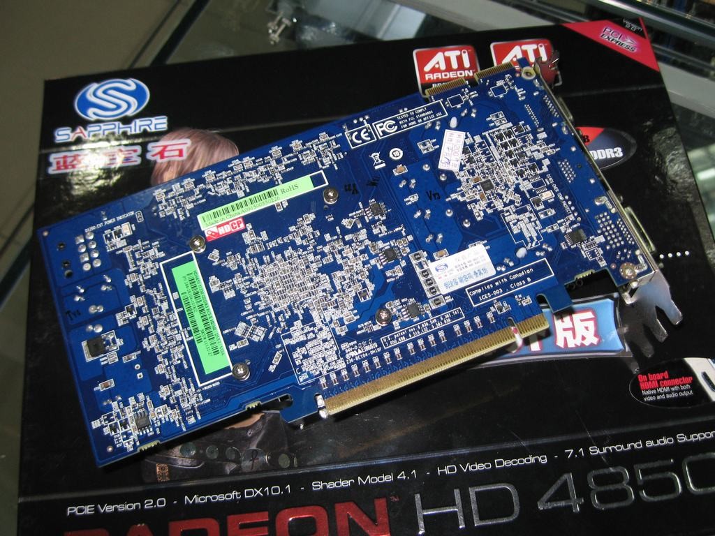 蓝宝石hd4850 512m gddr3 海外版 hdmi图片15