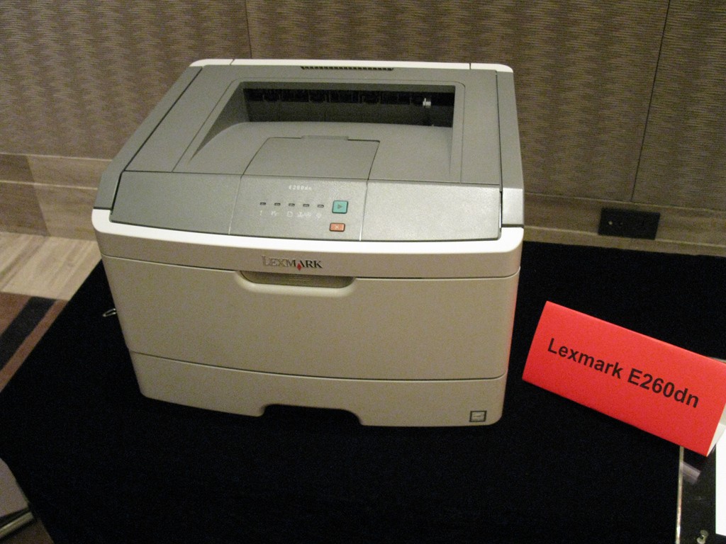 利盟Lexmark E260dn激光打印机原图 高清图片