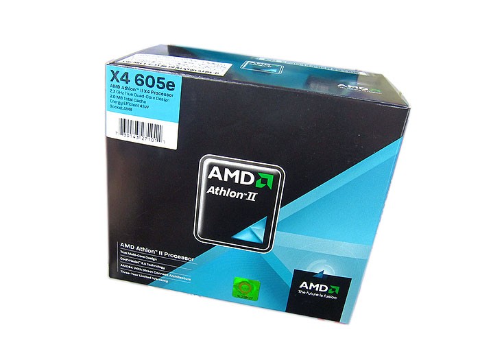 amd速龙 ii x4 605e(盒)图片1