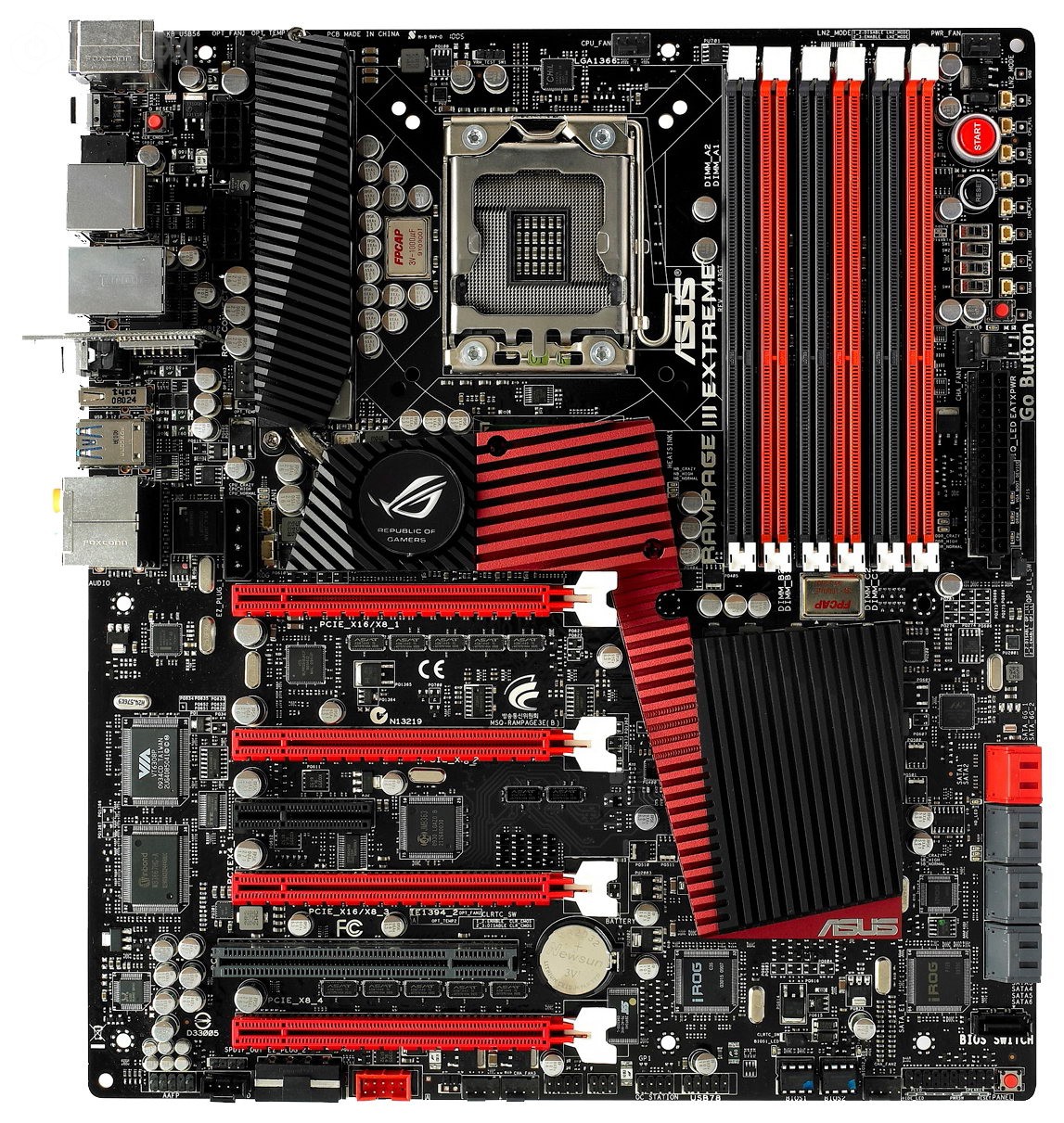 华硕Rampage III Extreme(玩家国度)主板原图 高