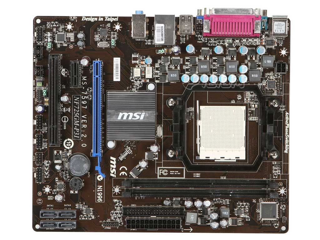 微星nf725gm-p31主板原图 高清图片 nf725gm-p31图片图片