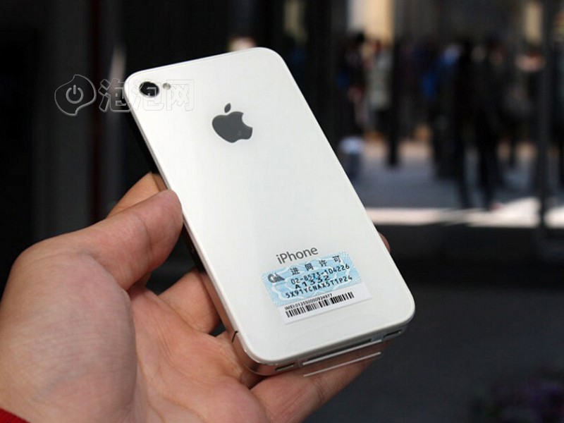 苹果iPhone4 8G(白色)手机原图 高清图片 iPho
