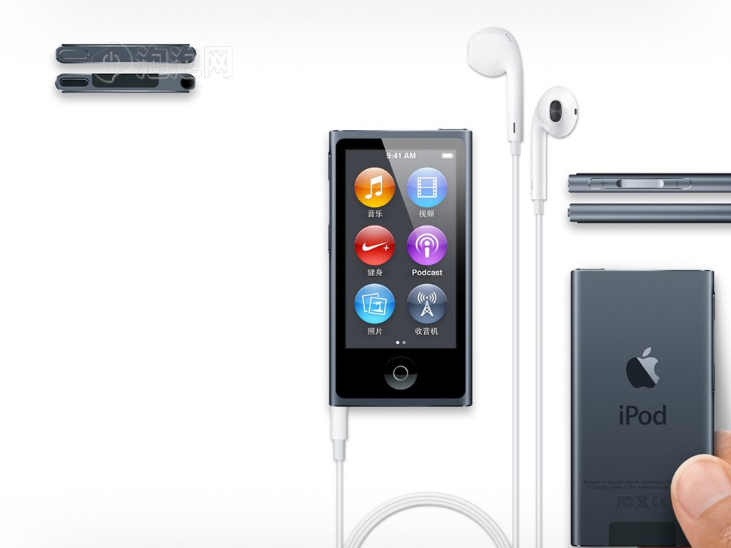 苹果ipod nano7(16g)灰色图片1