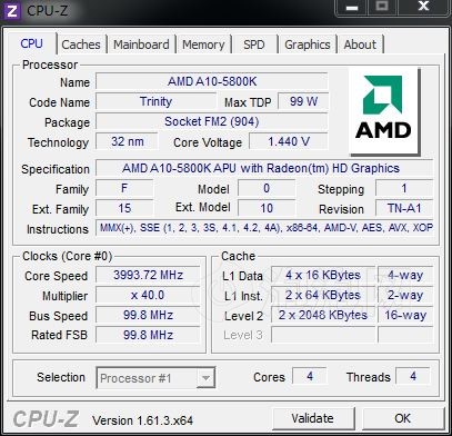 AMDA10-5800KCPU 