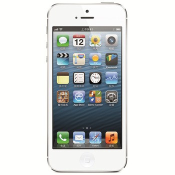 苹果(Apple)iPhone5 16G联通3G手机(白色)WCDMA/GSM港版原封未激活手机 