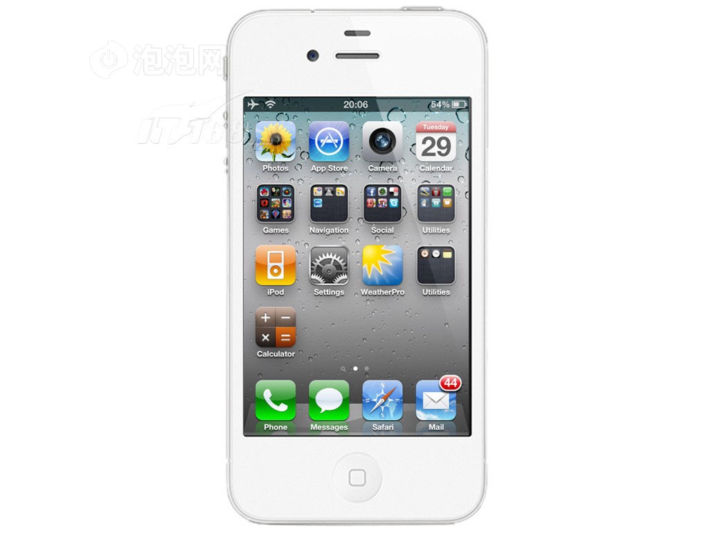 查看苹果iphone4 8g联通3g手机(白色)wcdma/gsm合约机大图
