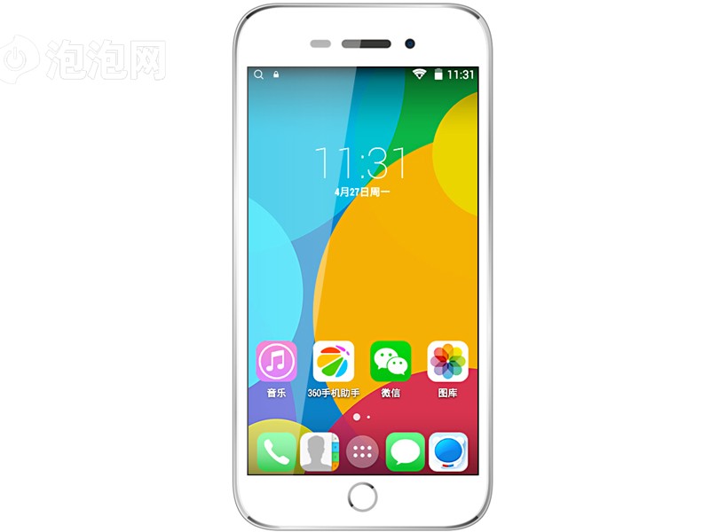 查看奥克斯战神x6 8gb移动版4g手机(双卡双待/银白色)大图