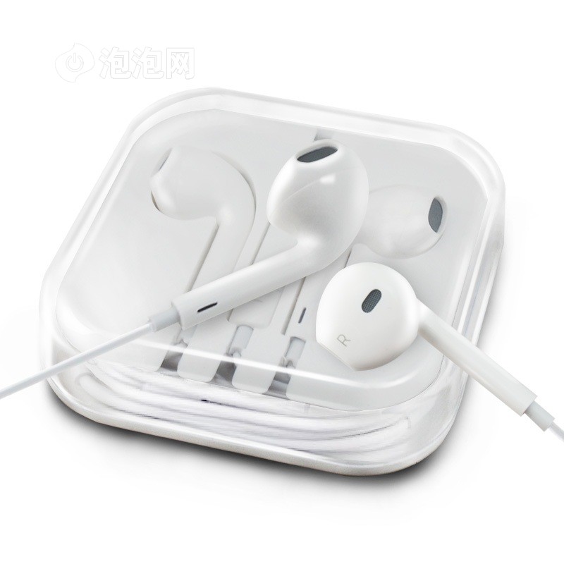 >毕利格双孔充电式风扇苹果带线控和麦克风入耳耳机iphone6s/puls澄海小黄人适用手机图片