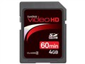 SanDisk Video HD SDHC (4GB) ���濨