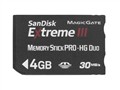 SanDisk Extreme III Memory Stick PRO-HG Duo(4GB) ���濨