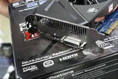 蓝宝石HD7750 1G GDDR5 白金版显卡 