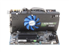 盈通GTX760-4096GD5 PA 游戏高手显卡 