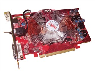 �߲ʺ� �ط�2600XT-GD3 UP����ս�� 256M H10ͼƬ