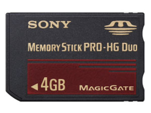 ���� Memory Stick PRO Duo-HG (4GB)ͼƬ