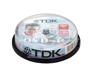 TDK DVD-R����10Ƭװ (8X)ͼƬ