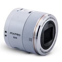 柯达SL10 镜头式无线数码相机 白色 报价_参数