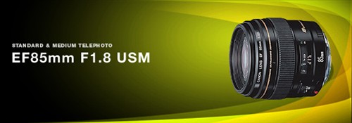 佳能EF 85mm f/1.8 USM镜头 