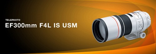 佳能EF 300mm f/4L IS USM镜头 