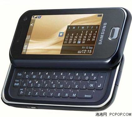 全键盘触屏智能机 三星F700终于上市_三星手
