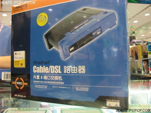 Linksys��ʵ����&nbsp;8��·��������550Ԫ