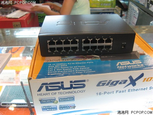 小家伙大作用华硕16口交换机仅399元