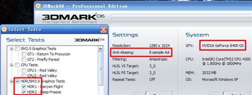 高清时代！8400GS游戏/视频/功耗测试
