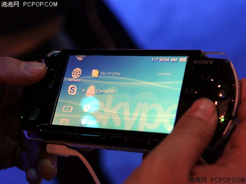 PSP,支持,Skype,证实,官方,