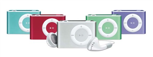 2GB追加 2代iPod shuffle日本1GB降价